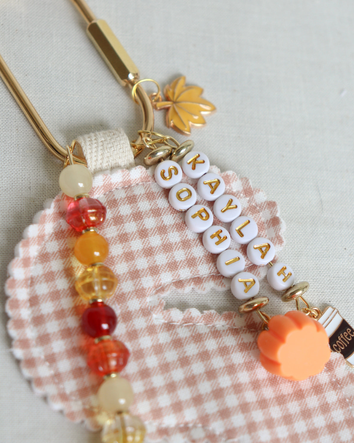 the little letter charm