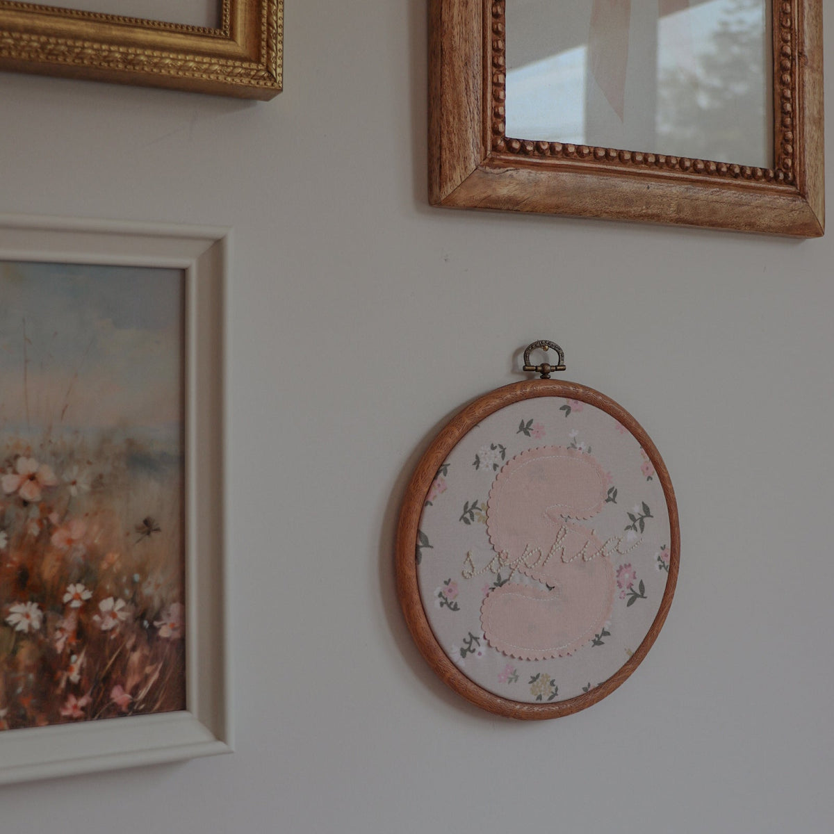 the monogram hoop