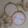 the monogram hoop