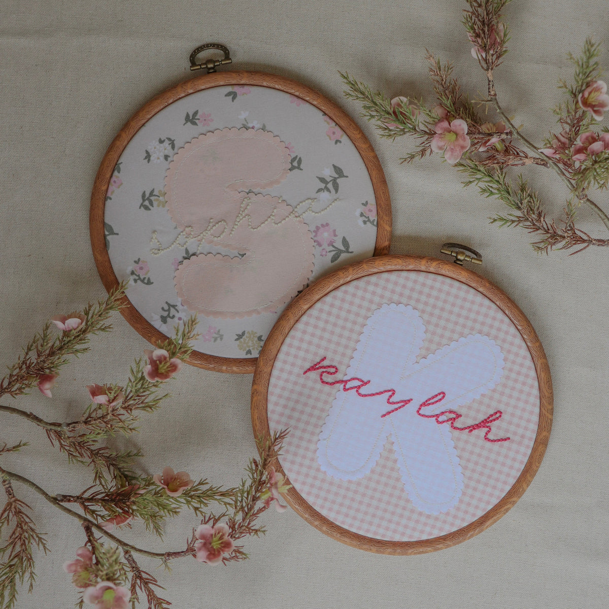 the monogram hoop